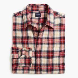 J Crew Slim Fit Plaid Flannel Shirt at J. Crew