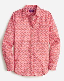 J Crew Slim fit Shirt in Liberty Toutouayette Fabric at J. Crew
