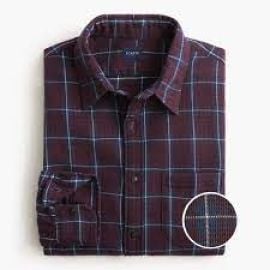 J Crew Waffle Dobby Shirt at J. Crew