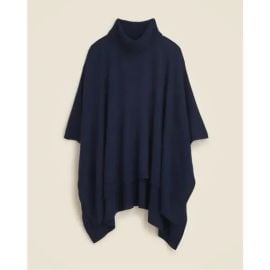 J Crew Wool cashmere blend turtleneck poncho at J. Crew