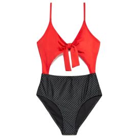 JACK WILLS Womenx27s Clovelly Tie Detail Swimsuit - Bobs Stores at Bob Stores