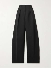 JACQUEMUS Le Pantalon Ovalo pleated cady tapered pants NET-A-PORTER at Net a Porter