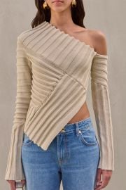 JAIDAN KNIT TOP - BEACH CULT GAIA at Cult Gaia
