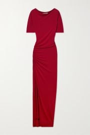 JASON WU COLLECTION Ruched stretch-jersey maxi dress NET-A-PORTER at Net a Porter