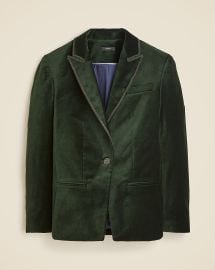 JCrew Alexandra Blazer In Velvet For Women at J. Crew