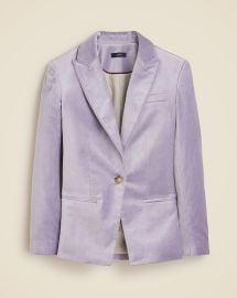 JCrew Alexandra Blazer In Velvet For Women at J. Crew