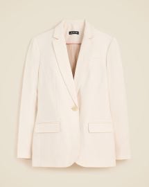 JCrew Arden Blazer In Luster Canvas For Women at J. Crew