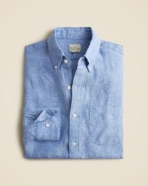 JCrew Baird McNutt Irish Linen Shirt For Men at J. Crew