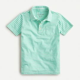 JCrew Boysx27 Polo Shirt In Stripe For Boys at J. Crew