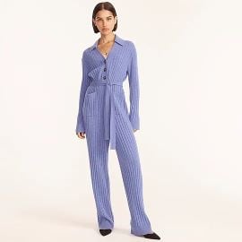 JCrew Cashmere Tie-waist Jumpsuit For Women at J. Crew