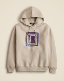 JCrew Christopher John Rogers X JCrew Heritage Fleece Hoodie With Sequins For Women at J. Crew