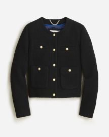 JCrew Collection Cropped Lady Jacket In Italian Wool-blend Boucl For Women at J. Crew