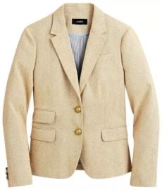 JCrew Dalton Blazer In Italian Cotton-linen For Women at J. Crew