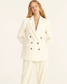 JCrew Double-breasted Blazer In Italian Corduroy For Women at J. Crew