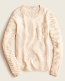 JCrew Featherweight Cashmere Slim Crewneck Sweater For Women at J. Crew