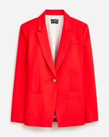 JCrew Helena Blazer In Drapey Twill For Women at J. Crew