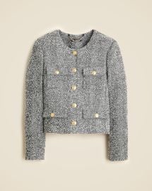 JCrew Isabelle Lady Jacket In Italian Flecked Herringbone For Women at J. Crew