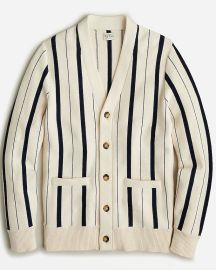 JCrew Limited-edition Heritage Cotton Cardigan Sweater In Stripe For Men at J. Crew