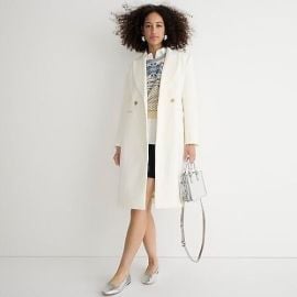 JCrew Mirabelle Topcoat In Italian Wool Blend For Women at J. Crew