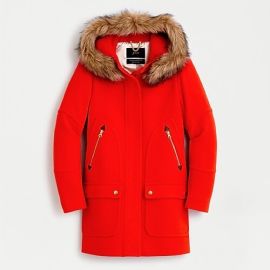 JCrew New Chateau Parka In Italian Stadium-cloth Wool For Women at J. Crew