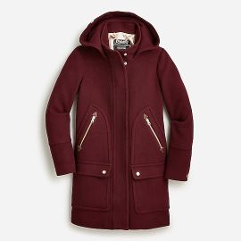 JCrew New Chateau Parka In Italian Stadium-cloth Wool For Women at J. Crew