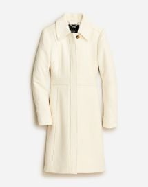 JCrew New Lady Day Topcoat In Italian Double-cloth Wool Blend For Women at J. Crew