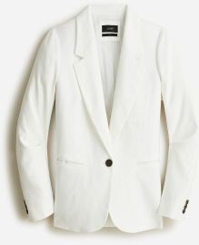 JCrew Parke Blazer In Stretch Linen Blend For Women at J. Crew