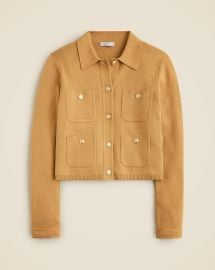 JCrew Patch-pocket Sweater Lady Jacket For Women at J. Crew