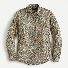 JCrew Perfect Shirt In Liberty Little Marquess Print For Women at J. Crew