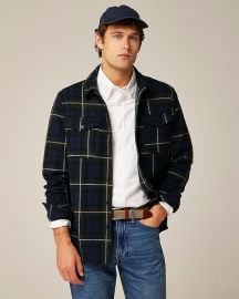 JCrew Seaboard Soft-knit Shirt In Plaid For Men at J. Crew