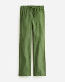 JCrew Soleil Pant In Linen For Women at J. Crew