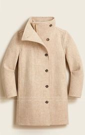 JCrew Villa Coat In Italian Stadium-cloth Wool For Women at J. Crew