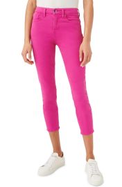 JEN7 High Waist Crop Skinny Jeans at Nordstrom