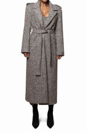 JLUXLABEL Savannah Belted Tweed Coat at Nordstrom
