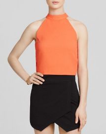 JOA Top - Tie Back Crop at Bloomingdales