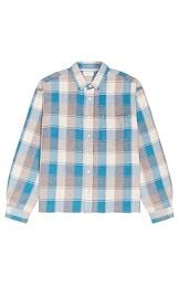 JOHN ELLIOTT Hemi Oversized Shirt in Point Sur Check at Revolve