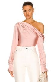 JONATHAN SIMKHAI Alice Top in Rose Quartz  FWRD at Forward