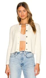 JONATHAN SIMKHAI Kimberly Cardigan in Ivory at Revolve