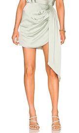 JONATHAN SIMKHAI Mae Skirt in Lichen at Revolve