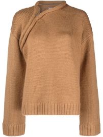 JW Anderson Asymmetric zip-up Jumper - at Farfetch