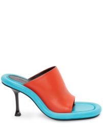 JW Anderson Bumper-Tube Leather Mules - at Farfetch