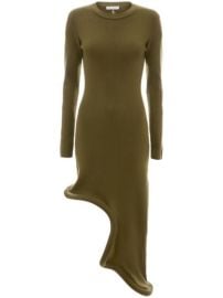 JW Anderson Bumper-Tube long-sleeve Asymmetric Dress - at Farfetch