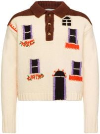 JW Anderson House Jumper White at Farfetch