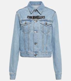 JW Anderson Padlock Denim Jacket at Mytheresa