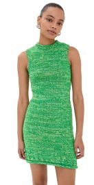 JW Anderson Space Dye Mini Dress Apple XS at Shopbop