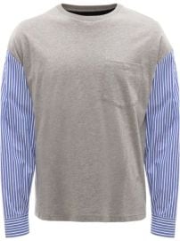 JW Anderson tailored-sleeve T-shirt - Farfetch at Farfetch