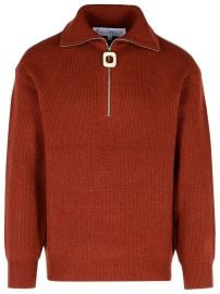 JWAnderson JW ANDERSON Brown Polyamide Blend Sweater Grailed at Grailed