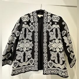 Jackets amp Coats Stunning Embroidered Short Jacket Poshmark at Poshmark