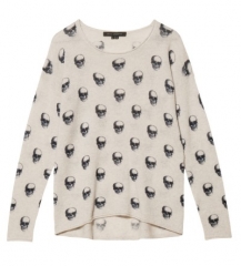 Jackie Dee Skull Pullover by 360 Sweater at Otte