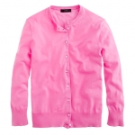 Jackie cardigan in pink at Jcrew at J. Crew